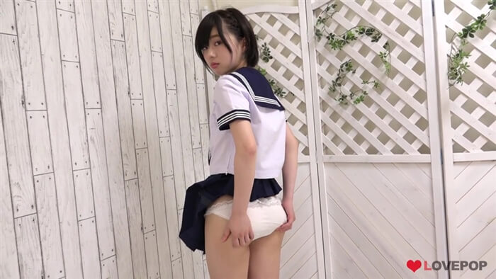 笹山りん　パイパンのパンツ比較編